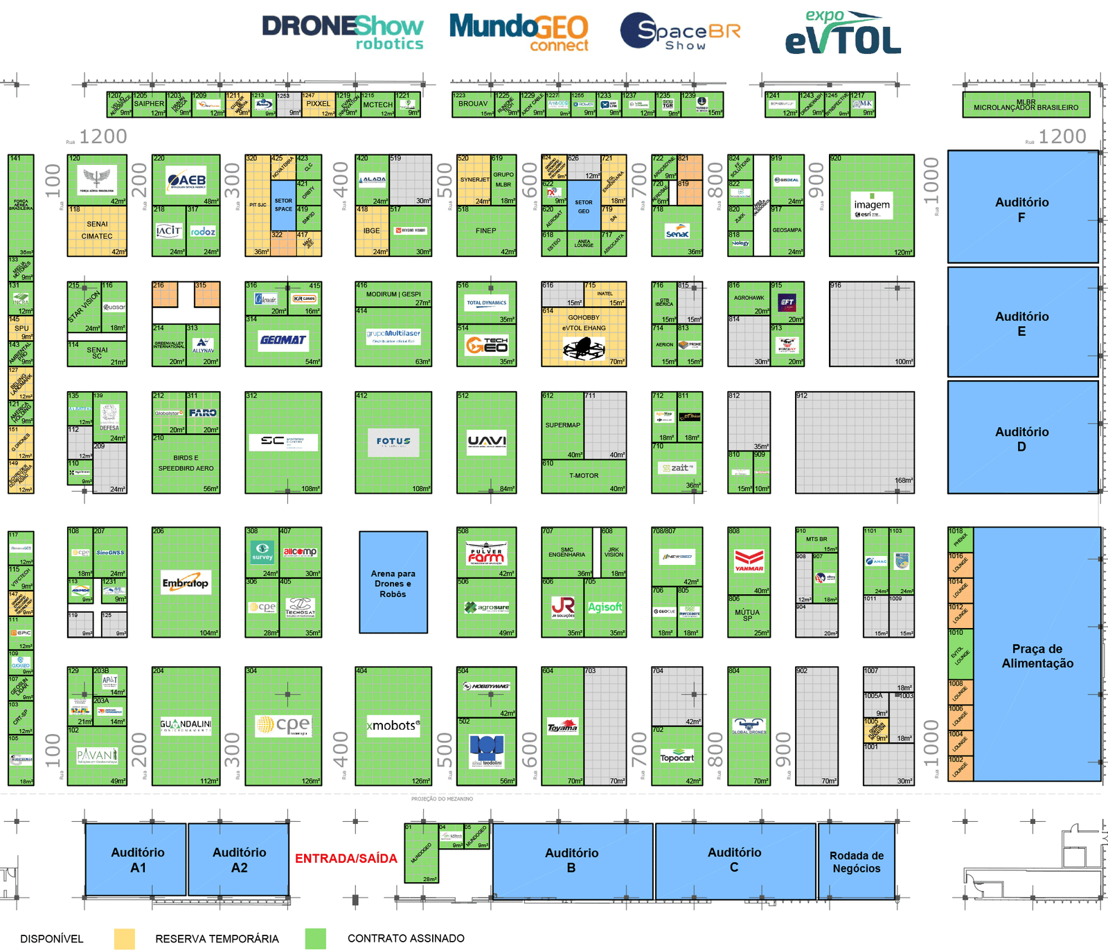 Mapa DroneShow